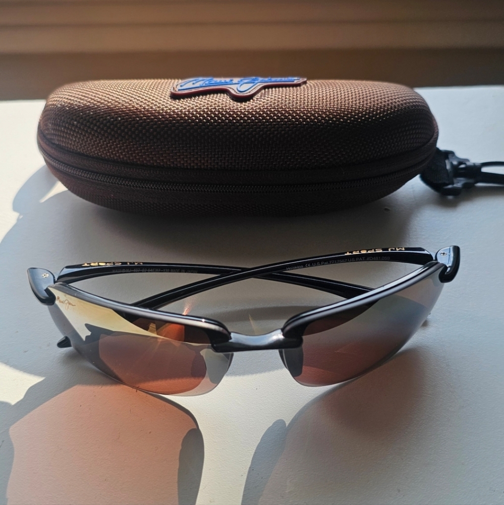 Maui Jim Sunglasses Box with Vibrant Design